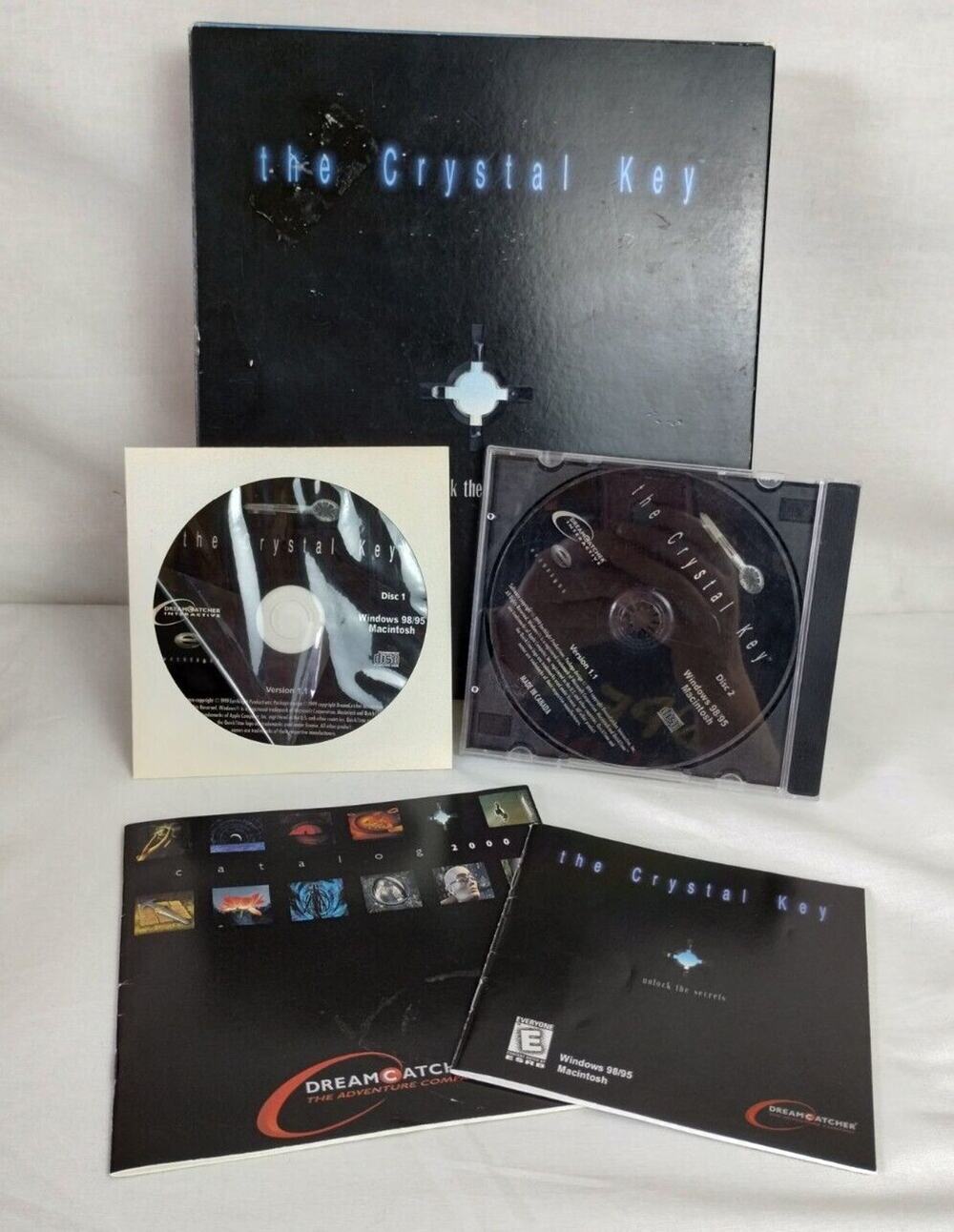 The Crystal Key Windows 98 / 95 PC  Game - cd-rom Complete